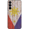 Philippines Flag Dark Wood Galaxy A54 5G Skin